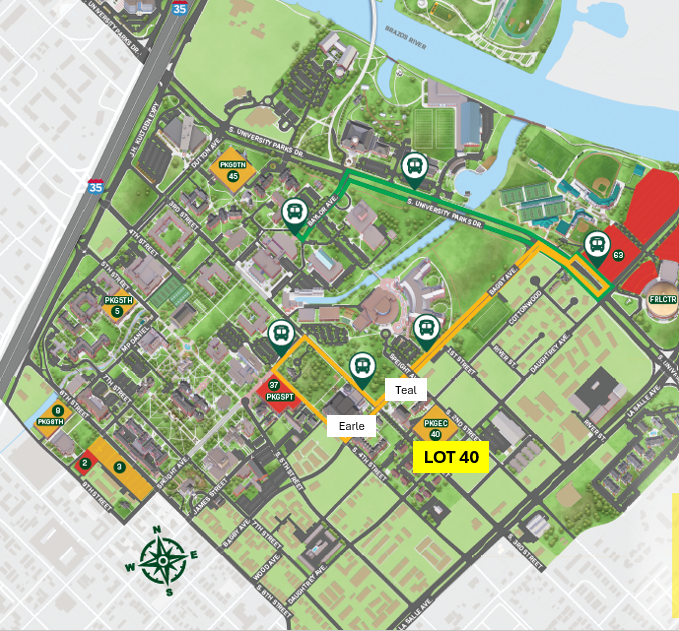Lot 40 Map
